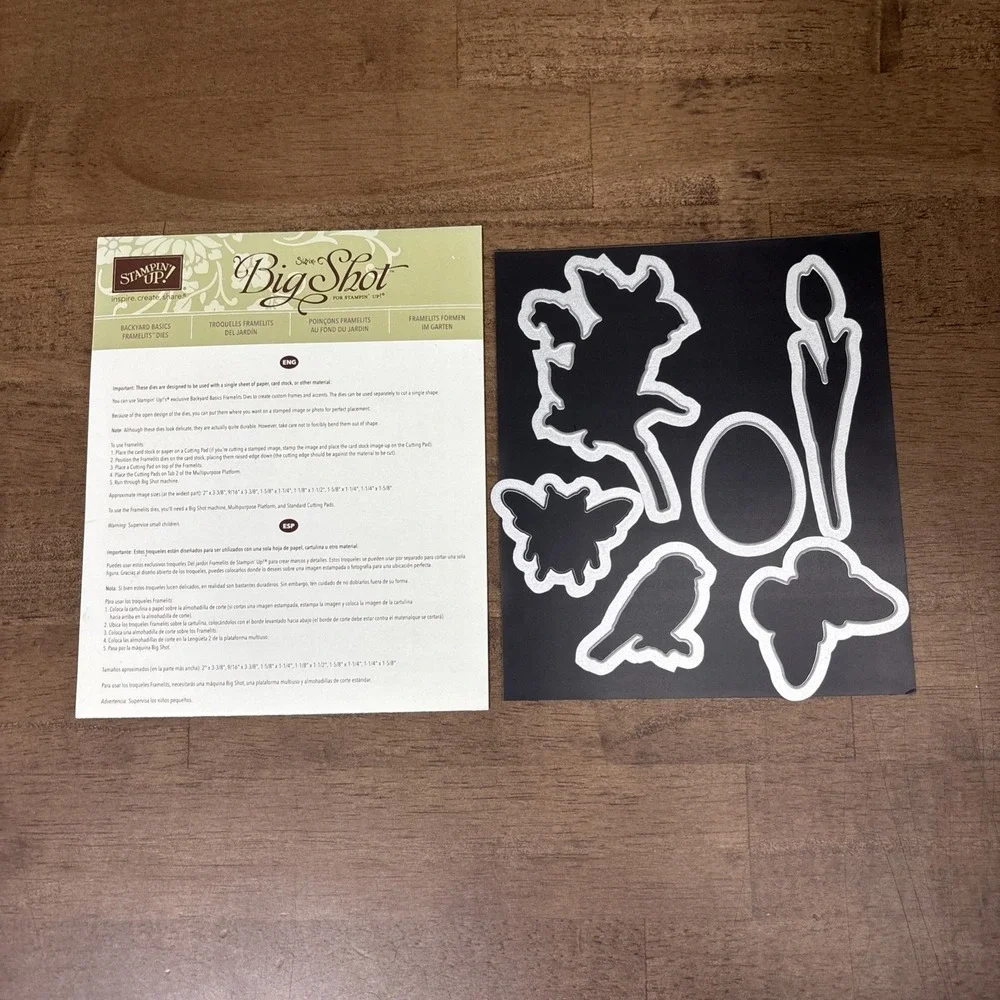 Stampin' Up! Backyard Basics Dies Framelits 129380